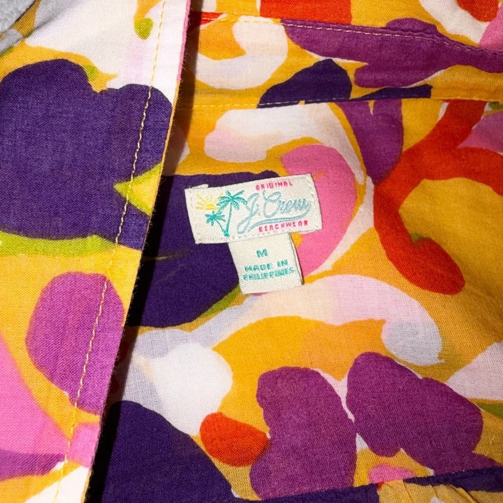 J. Crew Multicolor Floral Shirt - Picture 2 of 8